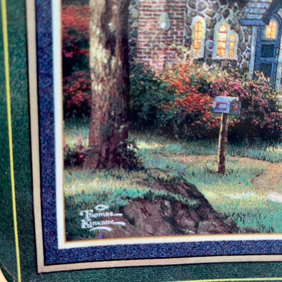 Thomas Kinkade’s “Hometown Lake” - Plate - Picture 3 of 5